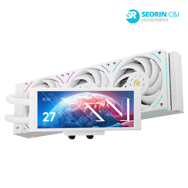 [서린공식] Thermalright TROFEO VISION 360 ARGB (화이트)