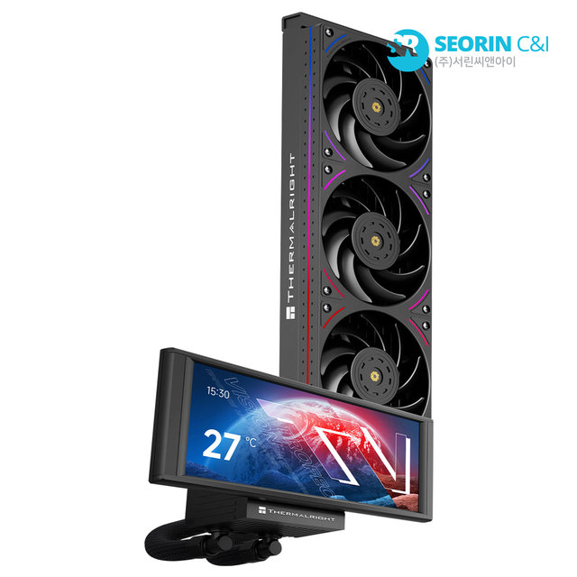 [서린공식] Thermalright TROFEO VISION 360 ARGB (블랙)