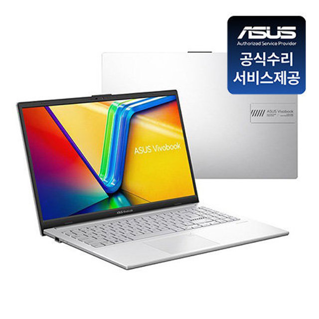 [상급] VivoBook Go 15 OLED 노트북 A-E1504FA-R7525T (R5-7520U 8GB 512GB 15.6인치 FHD OLED Win11H 쿨실버)