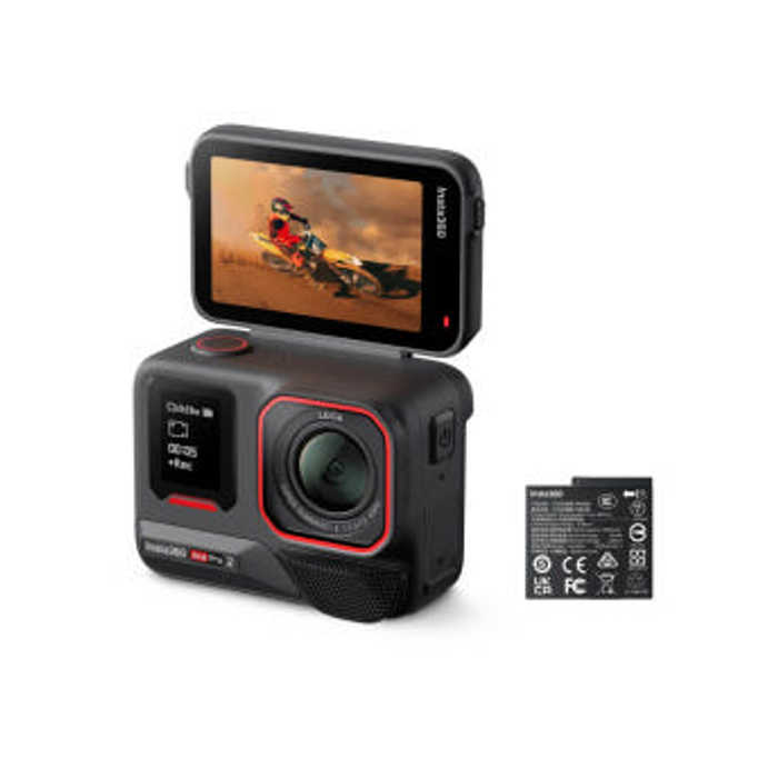 인스타360 INSTA360 인스타360 Ace Pro 2 미드나잇 블랙, 싱글배터리 표준 번들
