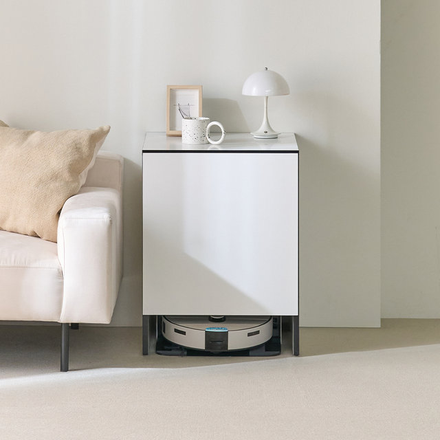 하이드 로봇청소기수납장500 로보락수납장 삼성 호환 슬라이드형