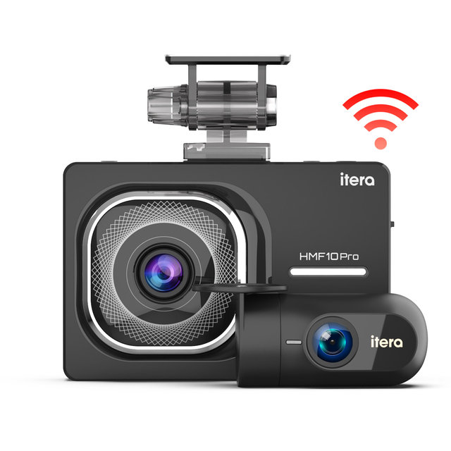 무료장착 아이테라 HMF10(와이파이+GPS)포함 128G 전후방 FHD+FHD 2채널 블랙박스 스마트폰연동 번호판인식강화 초절전 챠량 배터리보호 드라이빙 타임랩스 ADAS 보증 3년