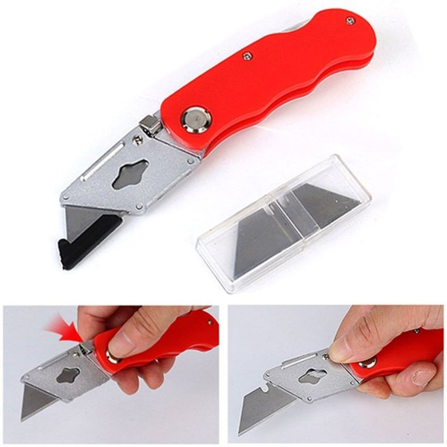 SK-5합금블레이드 접이식 커터칼날세트 전문가 작업용