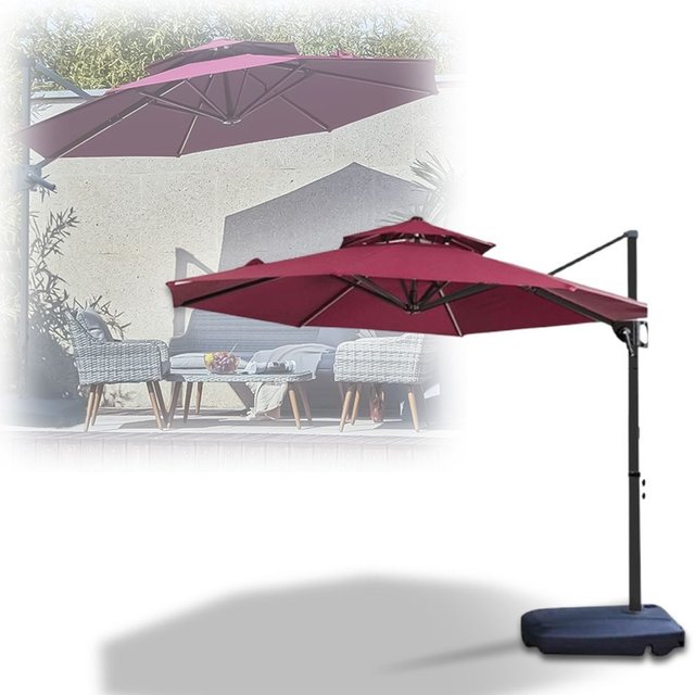 접이식 대형파라솔 정원 카페 테라스 햇빛차단 그늘막