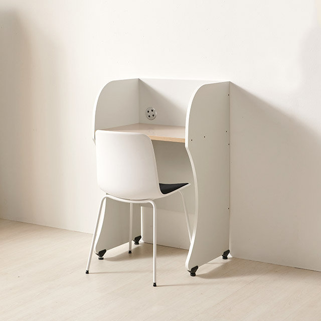 수험생 독서실책상 칸막이책상 도서관책상 64cm P0000NZV