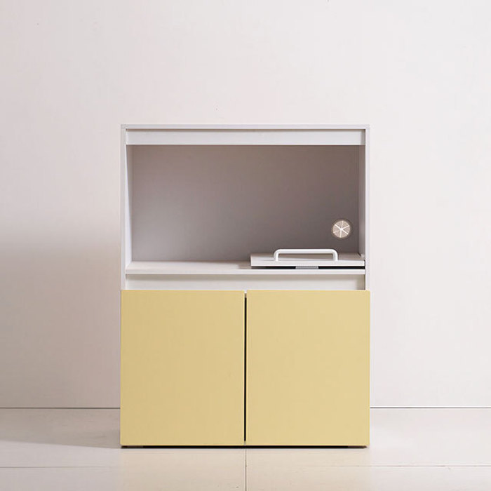 인터데코 주방기기 조리도구 주방수납장 80cm P0000OJU