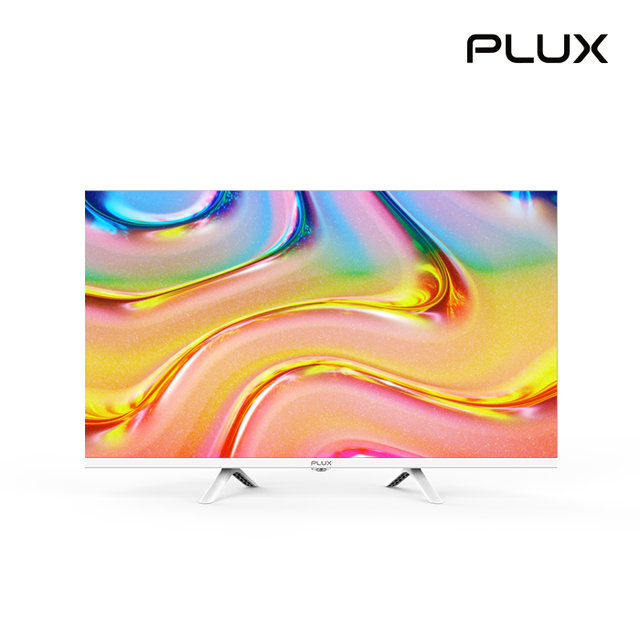 [5년무상AS] 플럭스 81cm(32인치) 화이트 QLED TV PLX-TV32QLWH (스탠드형)