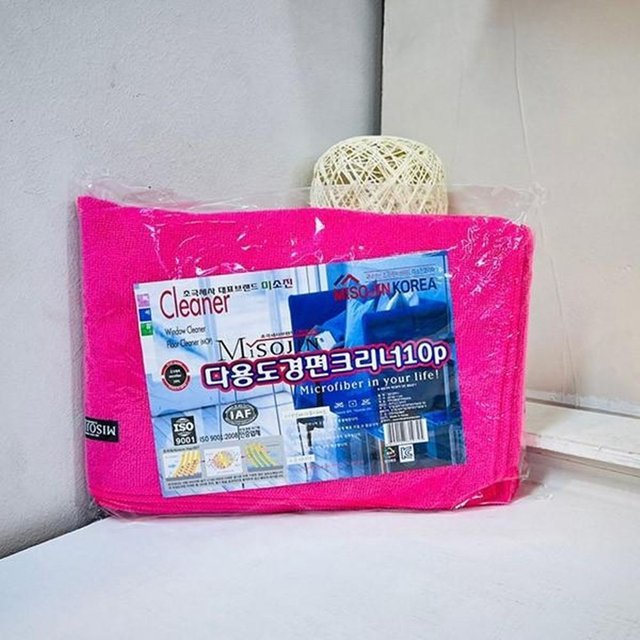 (ABM도매콜) 다용도 경편 크리너 10p 핑크