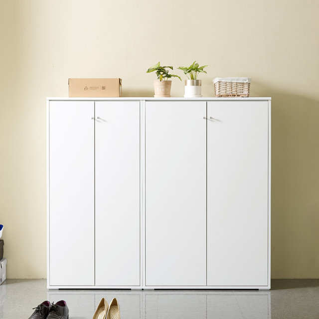 [착불배송 상세확인] H5232 낮은 다용도 신발장 세트 1400 2colors