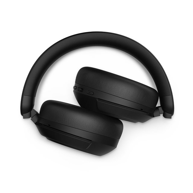 필립스 LDAC Hi-Res ANC 노이즈캔슬링 무선 블루투스 헤드셋 TAH8000 블랙