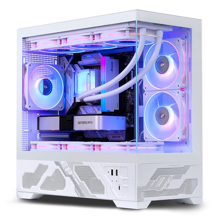 마이크로닉스 CYBUNE LIMPID SC-M5 PLUS BONITO Edition 화이트