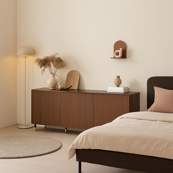 위즈바움OEM 보루네오 갤러리 템바보드 1500 3도어 수납장 AX455R 착불