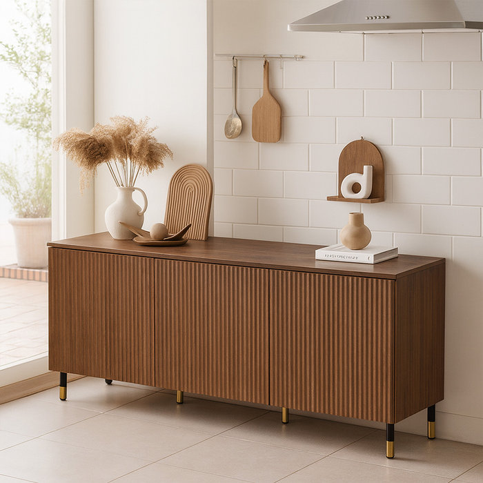 위즈바움OEM 보루네오 갤러리 템바보드 1500 3도어 높은수납장 AX456R 착불