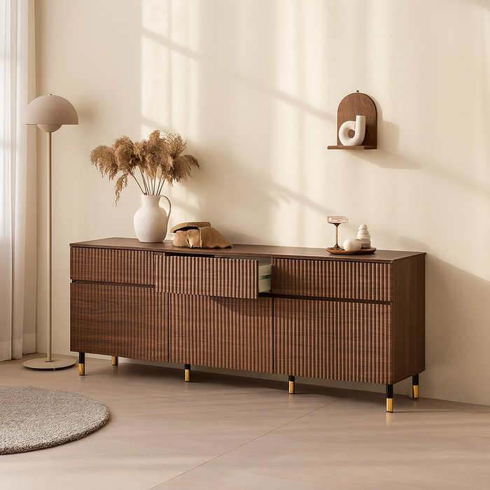 위즈바움OEM 보루네오 갤러리 템바보드 1500 서랍도어 수납장 AX458R 착불