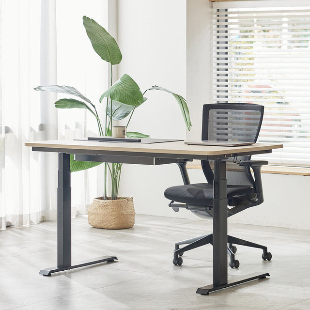 [비밀특가] 각도조절 전동 책상 듀얼모터 듀얼플러스 3STEP 1400 x 800