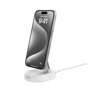 벨킨 Qi2 컨버터블 마그네틱 무선충전스탠드 화이트