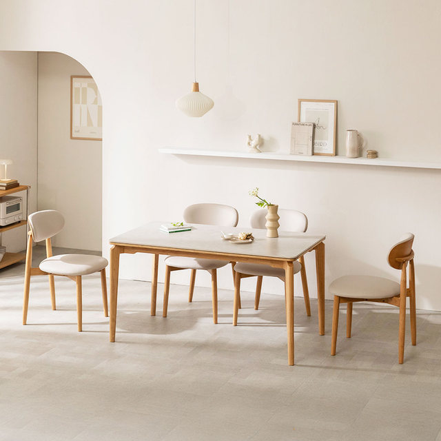 [비밀특가] 장인가구 해롤드 원목 가죽 편한 등받이 1인 카페 테이블 식탁 의자