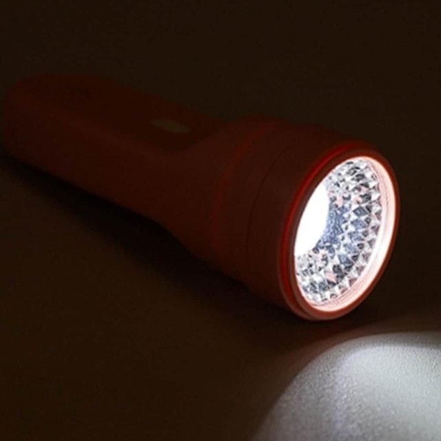 휴대용 비상조명등 무음 핑크 화재 후레쉬 어린이집