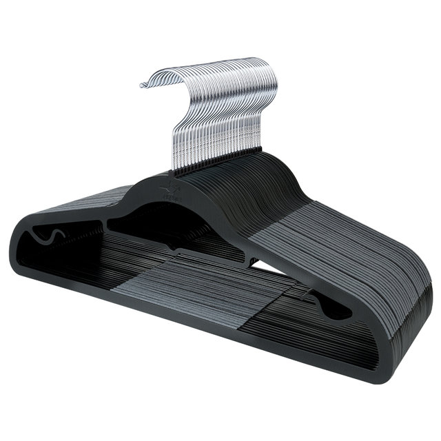 [비밀특가] 논슬립 옷걸이 어깨뿔방지 고리회전형 알라딘 옷걸이 100개