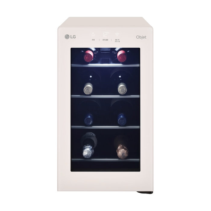 [중고] LG전자 중급 디오스 오브제컬렉션 와인셀러 W0082GBE.AKOR 용량:8병