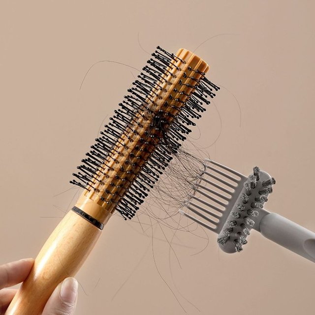 머리카락 제거 브러쉬 빗 청소 세척 솔