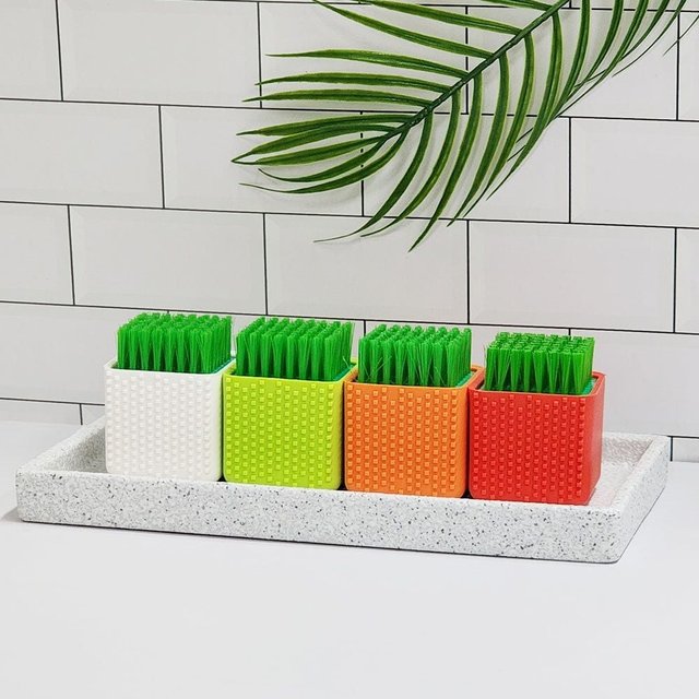 운동화 세척솔 잔디 브러쉬 청소용솔 1P