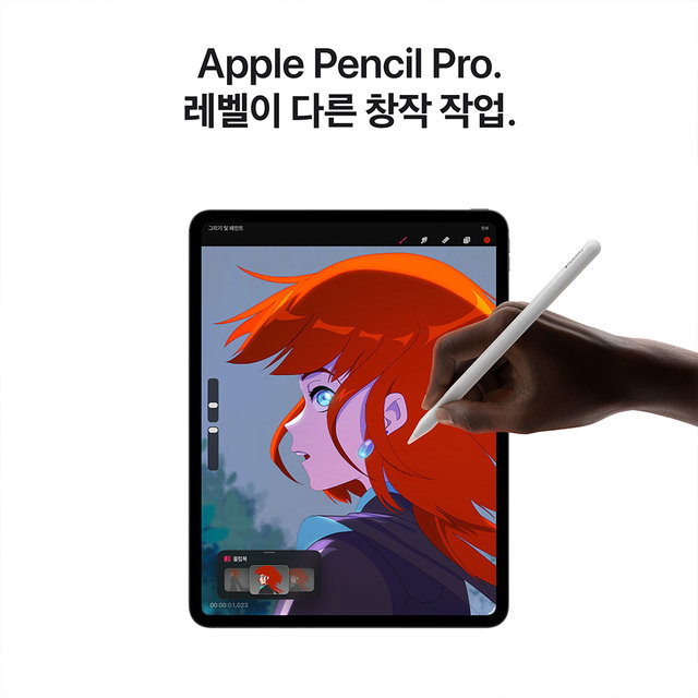 아이패드 프로 11 M5 Wi‑Fi + Cellular 256GB 스탠다드 글래스 - 스페이스 블랙 [ME2N4KH/A]