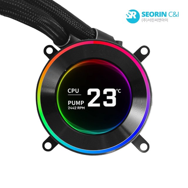 [서린공식] LIAN LI Hydroshift II LCD-C 360N (블랙)