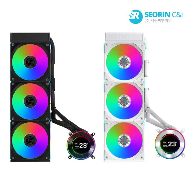 [서린공식] LIAN LI Hydroshift II LCD-C 360CL (화이트)