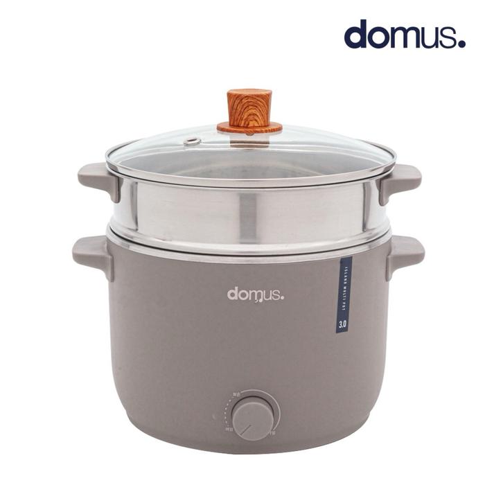 [중고] 도무스 상급 아일랜드 쿠커 DP-3034AP 3.0L/다이얼 방식/분리형 코드/분리형 찜판