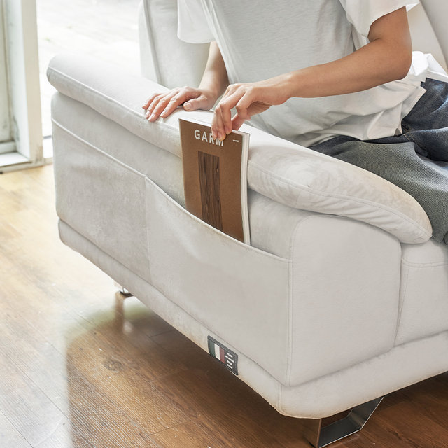 베른 타이보 패브릭 아쿠아텍스 무빙헤드 소파 4인용