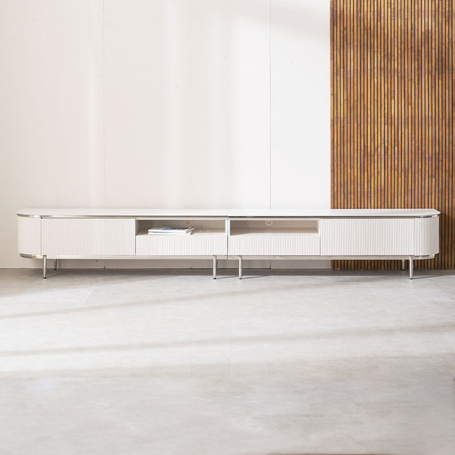 플라토 템바보드 세라믹 85인치 TV 거실장 장식장 티비다이