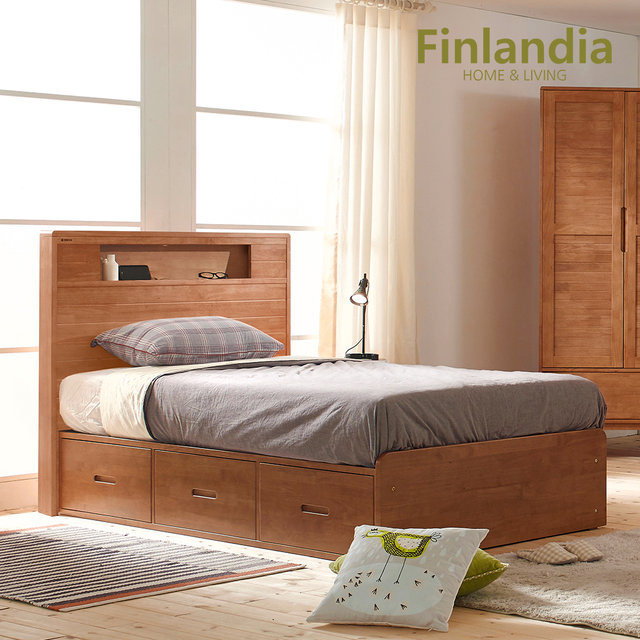 핀란디아 하모니 SS침대-서랍형