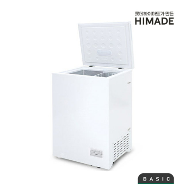[상급 / 울산점] 하이메이드 100L냉동고 (체스트 프리져) (J)HF-CD100WMHY