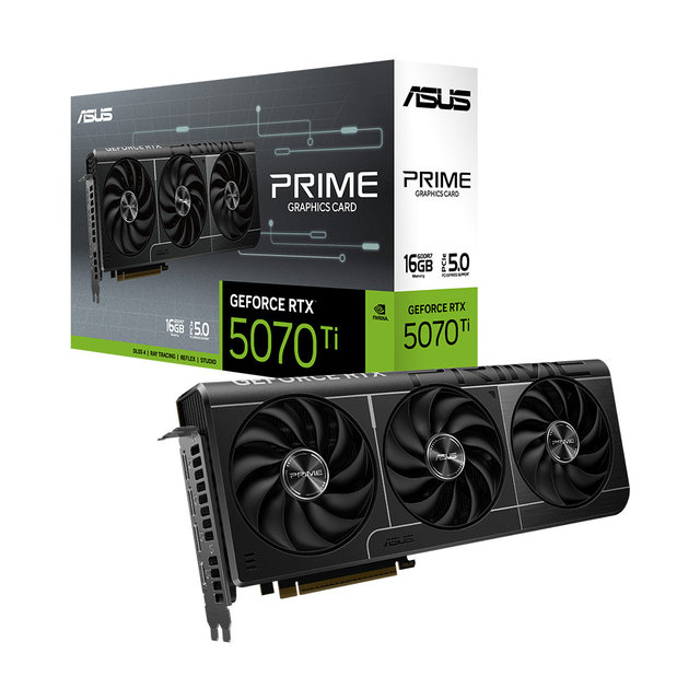 [게인번들증정/포토리뷰1만]ASUS PRIME 지포스 RTX 5070 Ti D7 16GB 인텍앤컴퍼니 [공인인증점]