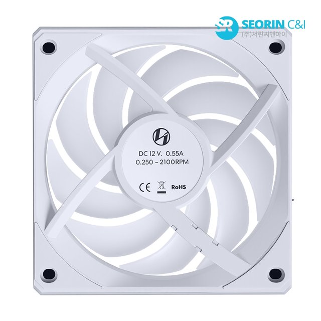 [서린공식] LIAN LI UNI FAN CL Wireless 120 리버스 화이트 3팩
