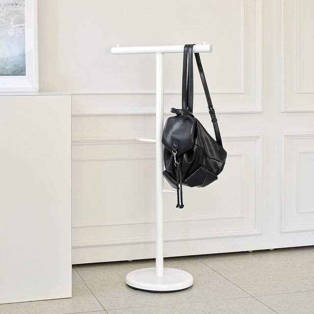 [비밀특가] 바인 가방걸이 스탠드 행거 - 화이트