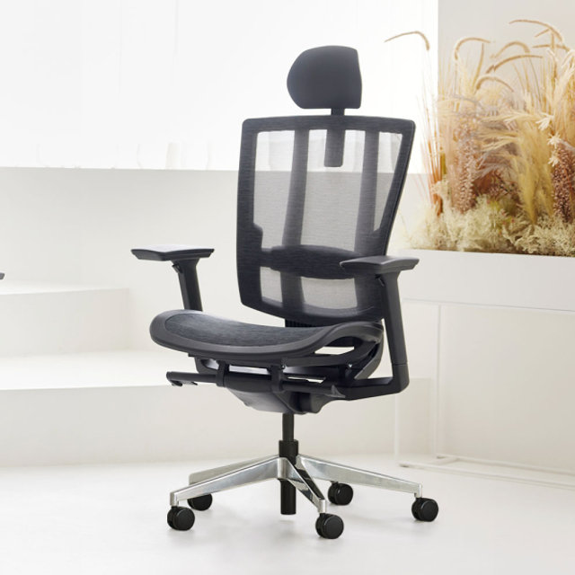 [단독상품] [다운로드 13% 쿠폰] 듀오백 브라보 BR-200M 알루미늄베이스 메쉬 사무용 컴퓨터 책상 의자