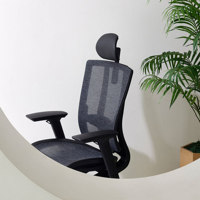 [단독상품] [다운로드 13% 쿠폰] 듀오백 브라보 BR-200M 알루미늄베이스 메쉬 사무용 컴퓨터 책상 의자