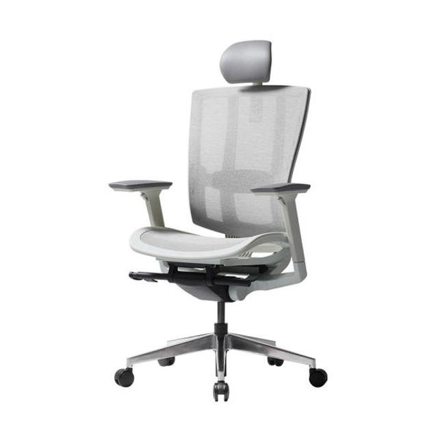 [단독상품] [다운로드 13% 쿠폰] 듀오백 브라보 BR-200MW 알루미늄베이스 메쉬 컴퓨터 책상 의자