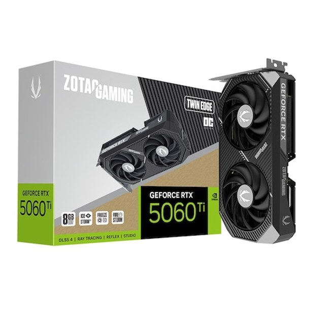  ZOTAC GAMING 지포스 RTX 5060 Ti Twin Edge OC D7 8GB