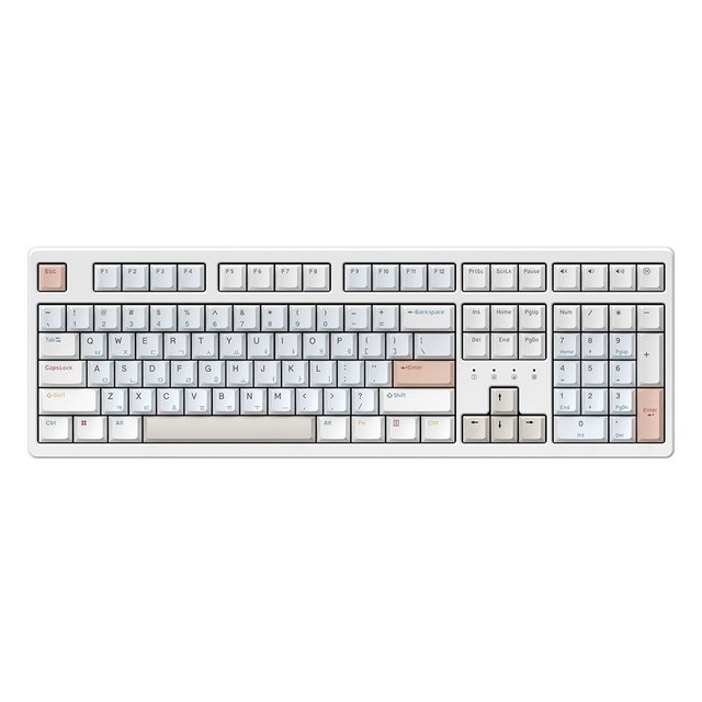 TFG Cloud Max CF 듀얼8K 가스켓 기계식키보드 염료승화_멀티파스텔(브라운슈가 35g)