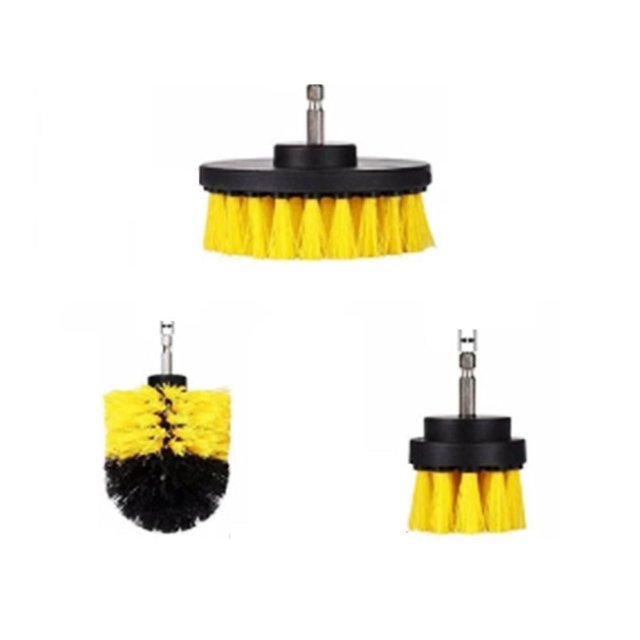 전동드릴 브러쉬 3종 드릴브러쉬3종 단품 기름때 바닥