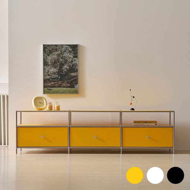 [비밀특가] 벨리에 베어 미드센츄리 모듈거실장 높은거실장 1800 E0등급