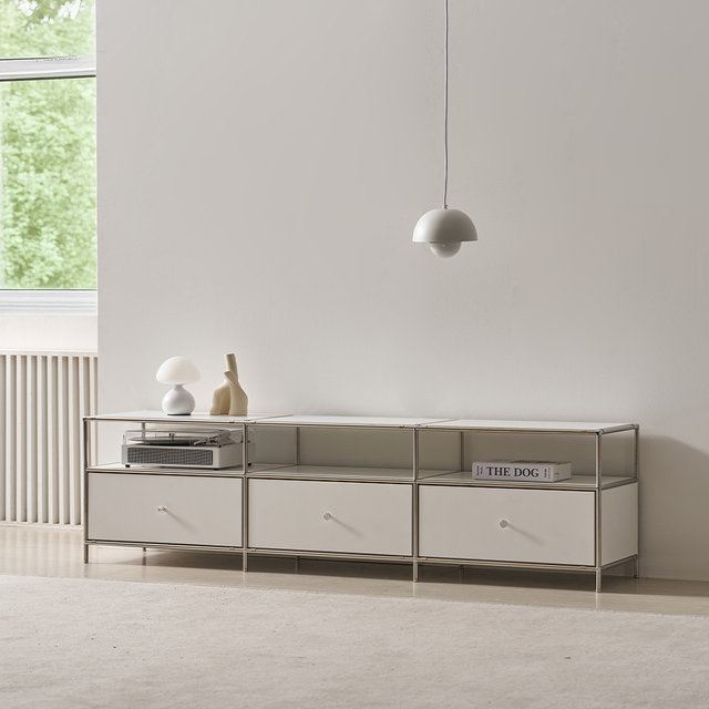 [비밀특가] 벨리에 베어 미드센츄리 모듈거실장 높은거실장 1800 E0등급