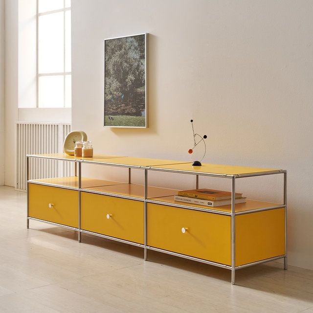 [비밀특가] 벨리에 베어 미드센츄리 모듈거실장 높은거실장 1800 E0등급