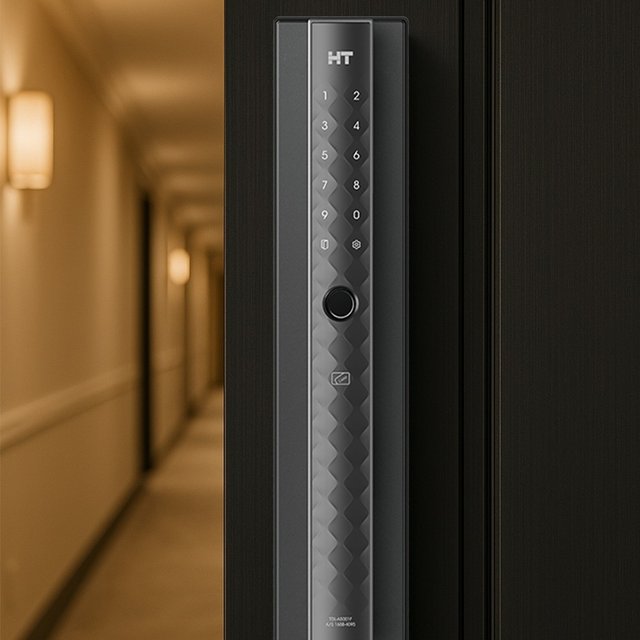 현대HT 푸시풀 디지털 도어락 지문인식 즉시잠금 현관문도어락 TDL-A5001F 고객직접설치