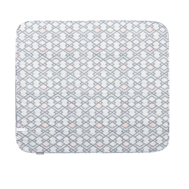 일월 체크그레이 워셔블 전기매트 카본매트 더블/퀸 IW-KM59AA