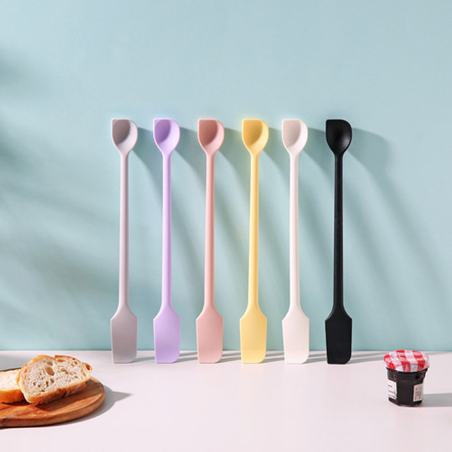 이지실리 실리콘 미니 스파츌라 알뜰 주걱 롱 스푼 멀티툴