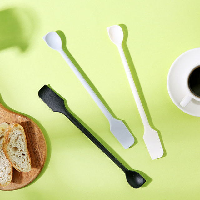 이지실리 실리콘 미니 스파츌라 알뜰 주걱 롱 스푼 멀티툴